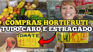 COMPRAS NO HORTIFRUTI  TUDO CARO E ESTRAGADO  Caiçara e Carioca [upl. by Namlaz]