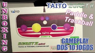 PADDLE amp TRACKBALL EXPANSION SET para o TAITO EGRET 2 MINI [upl. by Elehcin]