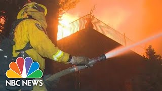 WATCH Video Shows Camp Fire Burning Through Paradise California  NBC News [upl. by Paynter549]