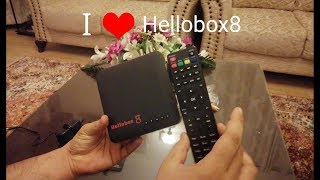 Hellobox 8 receiver unboxing and review and giveaway [upl. by Sibyl488]