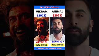 Vikram VS Animal movie comparison  box office collection [upl. by Oilisab765]