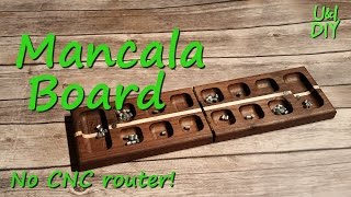 How to make a Mancala Board  DIY Tutorial [upl. by Edsel]