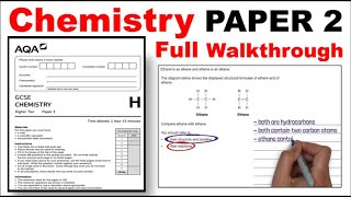 All of GCSE Chemistry Paper 2 Exam Questions  2023 Revision [upl. by Virgilia]