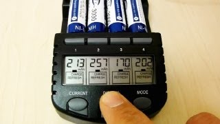 Test BTY Rechargeable 12V quot3000mAhquot NiMH AA Batteries  Dealextreme [upl. by Ahsinej922]