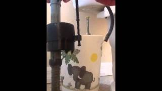 How to repair replace toilet fill valve and flapper [upl. by Alma]