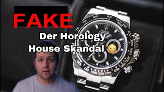 HOROLOGY HOUSE SKANDAL ROLEX FAKE Breaking News [upl. by Atrebla414]