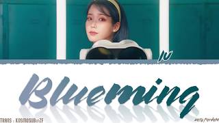 IU 아이유  BLUEMING 블루밍 Lyrics Color CodedHanRomEng [upl. by Jacquelin]