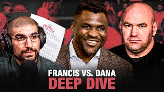 Ariel reacts to Dana White’s latest Francis Ngannou lies  The Ariel Helwani Show [upl. by Droffats]