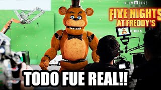 Así se hizo la PELICULA de 5 Nights at Freddys FNAF Película [upl. by Trask]