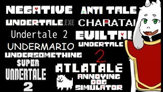 12 MORE UNDERTALE FAN GAMES IN 1 VIDEO [upl. by Garry]