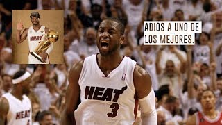 Dwyane Wade se retiró 😪 sus mejores momentos🏀 Heat de Miami [upl. by Ryle]