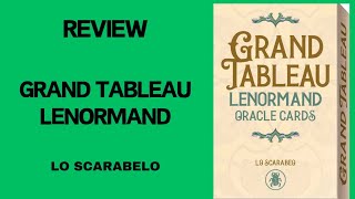 💥 REVIEW 💥 GRAND TABLEAU LENORMAND ORACLE CARDS 💥 [upl. by Yelich]