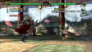 Soul Calibur 4 Cervantes Combos [upl. by Venuti]