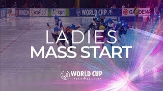 Irene Schouten NED  1st place Ladies Mass Start  World Cup Tomaszów 2019  SpeedSkating [upl. by Finbar]