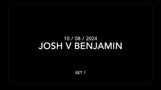 10082024 Josh v Benjamin [upl. by Ehcar]