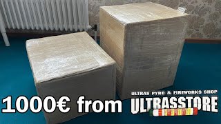 1000€ of pyro from ultrasstore [upl. by Genni]