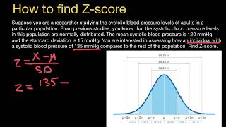 How to find Zscore biostatistics [upl. by Gnov]