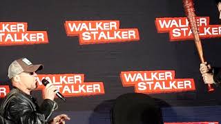 Walker Stalker NJ MERLEMichael Rooker beats up interviewer [upl. by Oringa]