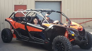 Can Am Maverick X3 Turbo 4 seater  My first SxS [upl. by Lewie292]