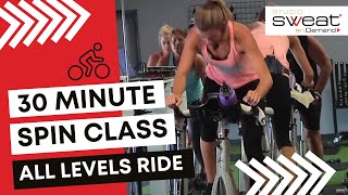 30 Minute Spin® Class  FAT TORCHING Indoor Cycling Workout for BEGINNERS amp ALL LEVELS [upl. by Eceer]