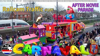 Railcam Traffic 187 Carnival Parade [upl. by Corney]