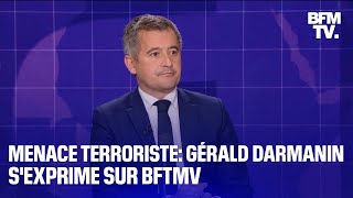 Menace terroriste linterview de Gérald Darmanin en intégralité [upl. by Dido414]