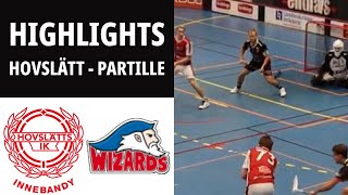 Highlights Hovslätt  Partille InnebandyFloorball [upl. by Gibby]