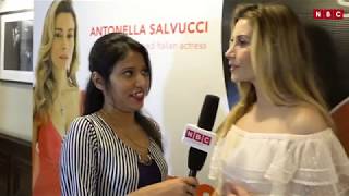 HOLLYWOOD ITALIAN ACTRESS ANTONELLA SALVUCCI amp S KUMAR Special Interview [upl. by Haidadej611]