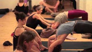 Christina Sell teaches Anusara Yoga at Hamsa Yoga in Copenhagen Denmark [upl. by Merwyn]