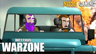 Call of Duty Warzone Animation No Trophy Vehicle  Duty Calls [upl. by Ahsatniuq39]