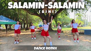 SALAMIN SALAMIN BINI PPOP TIKTOK TREND DANCE FITNESS ZUMBA GFRIENDS [upl. by Roshan86]