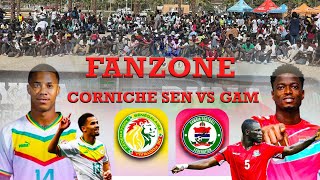 🛑DIRECT FANZONE CORNICHE  SENEGAL VS GAMBIE [upl. by Bussey]