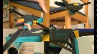 wolfcraft One Hand Clamp PRO GB [upl. by Suirtemid]