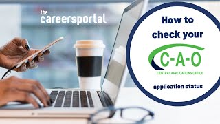 How To Check Your CAO Application Status  Careers Portal [upl. by Sanferd28]