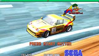 SEGA SCUD RACE AUSTRALIA DLX VER  ALL TRACKS 4K UHQ UK ARCADES  PORSCHE 911 2024 [upl. by Gui452]