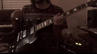 Foxing  Lich Prince  Guitar Solo cover [upl. by Ciro786]