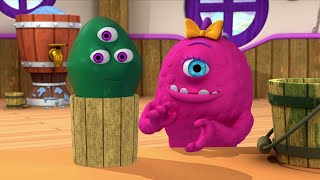 Monsters  Muddy Monster  Learn Math for Kids  Cartoons for Kids [upl. by Hultin]