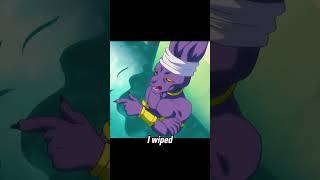 Beerus  The Dinosaur Killer 😂 vegetamotivation anime dragonball motivation [upl. by Anairda9]