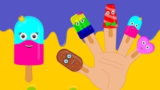 Ice Cream Finger Family Song  Children Rhymes And Nursery Songs [upl. by Elinad]