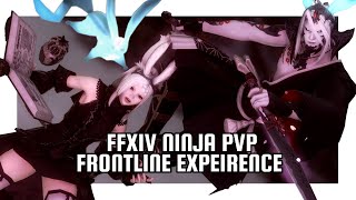 FFXIV Ninja PVP Assassinate Dominate Frontline [upl. by Lewej]