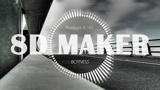 프로듀스 X 101 Produce X 101  소년미 BOYNESS 8D TUNES  USE HEADPHONES 🎧 [upl. by Batchelor]