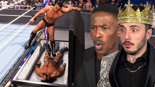 I Played BDE in a WWE 2K24 Casket Match [upl. by Amery]