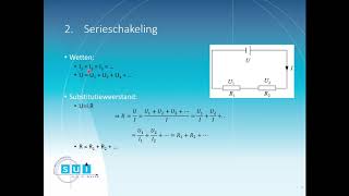 Deel 1 Elektriciteit  Thema 7 gemengde schakeling  De substitutie weerstand [upl. by Yonit]