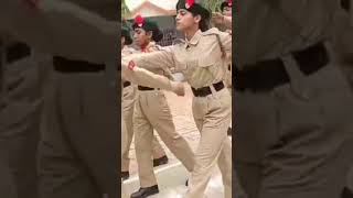 DAV public school runnisaidpur Sitamarhi NCC students on republicday shorts ncc ncctraining army [upl. by Tnarb]