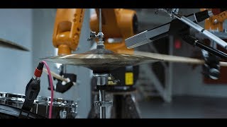 Automatica  Robot Drummer Tests [upl. by Notsob]