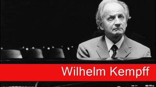 Wilhelm Kempff Schubert  Impromptus No 1 in C minor Op 90 D 899 [upl. by Everrs]