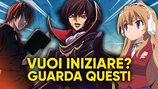 I MIGLIORI ANIME DA VEDERE PER INIZIARE [upl. by Snapp475]