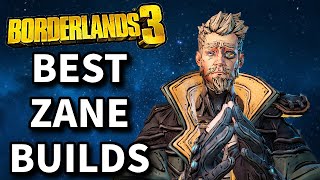 TOP 5 BEST Zane Builds in Borderlands 3  My STRONGEST Endgame Zane Build Guides [upl. by Bernt]