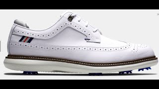 Footjoy traditions shield tip golf shoe review [upl. by Isherwood678]