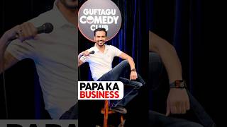 Papa Ka Business  Crowd Work Stand Up Comedy By Vikas Kush Sharma shorts standupcomedy [upl. by Helsell]